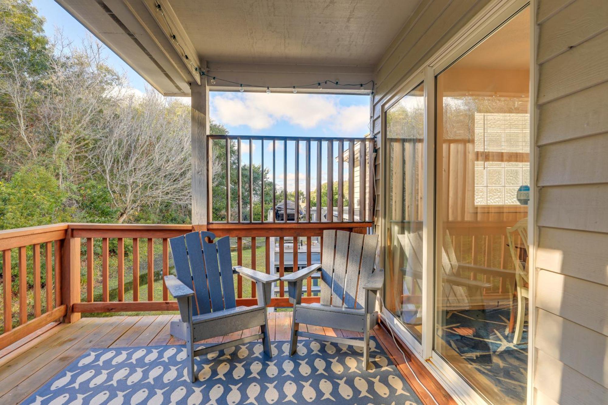 Well-Equipped Emerald Isle Townhome Pets Welcome! 외부 사진