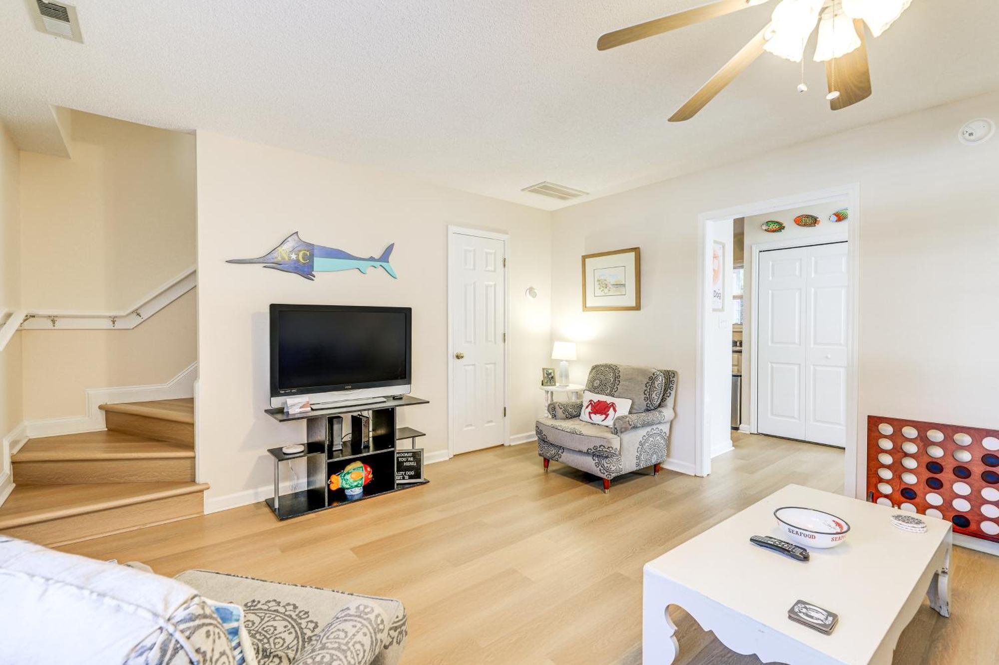 Well-Equipped Emerald Isle Townhome Pets Welcome! 외부 사진